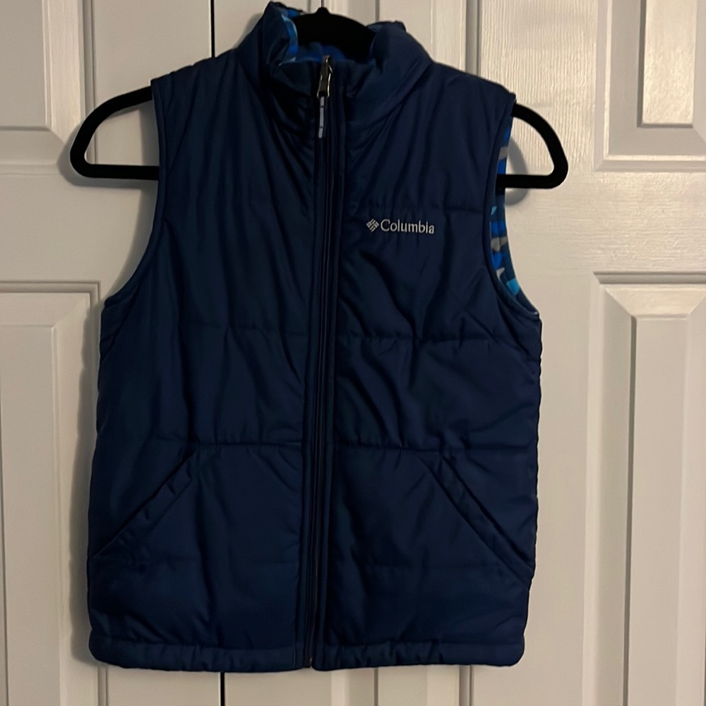 Boys Columbia Reversible Fleece Vest